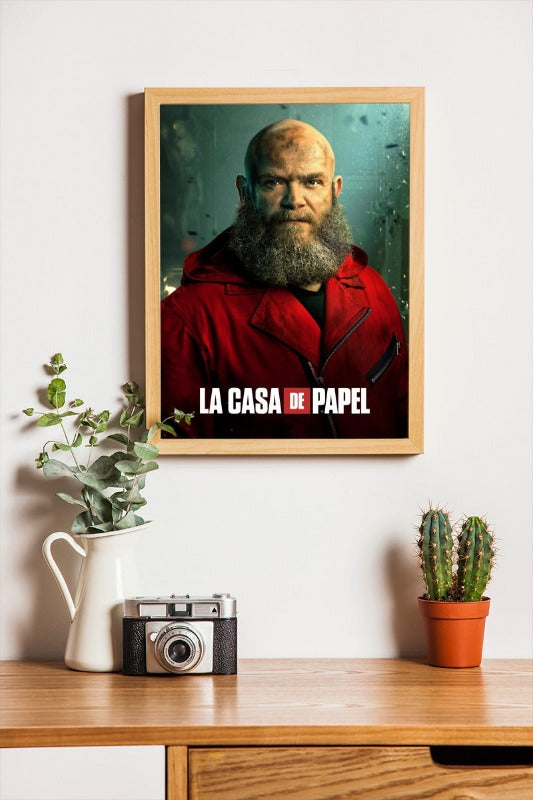 La casa de papel - framed poster