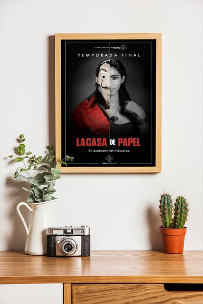 La casa de papel - framed poster