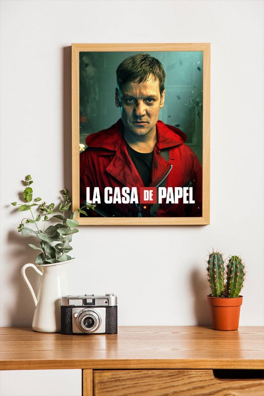 La casa de papel - paper poster - postercinema