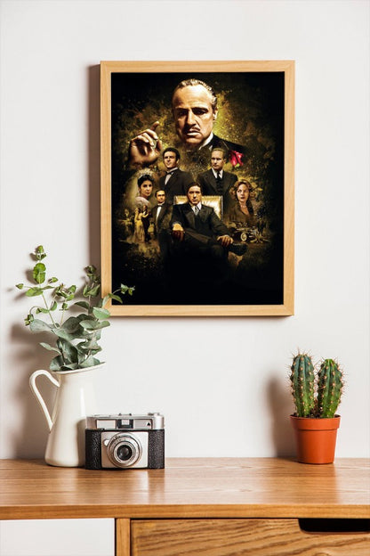 The Godfather - framed poster