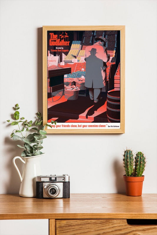 The Godfather - framed poster