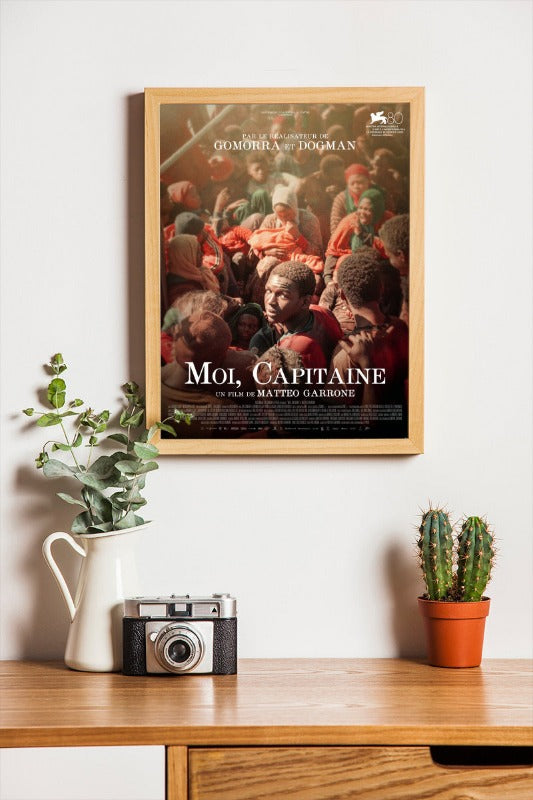 Moi capitaine - framed poster