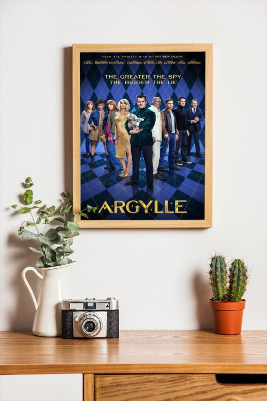 argylle - framed poster