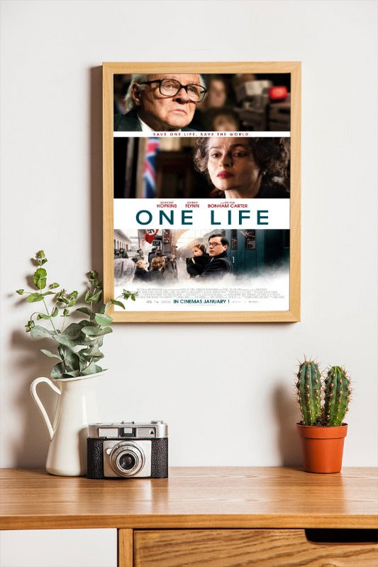 One Life - framed poster