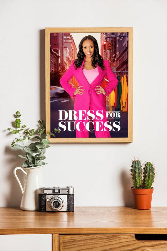 Dress For Success - framed poster