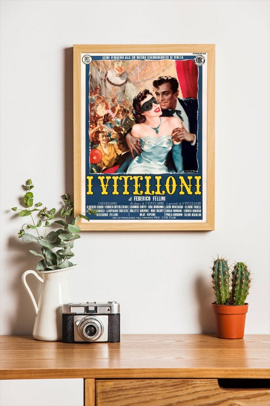 I vitelloni - framed poster