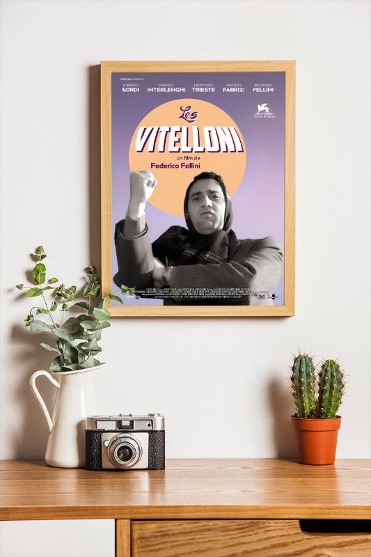 I vitelloni - framed poster