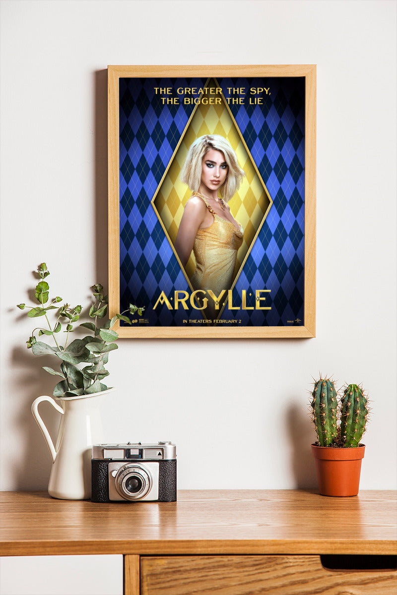 Argylle - framed poster