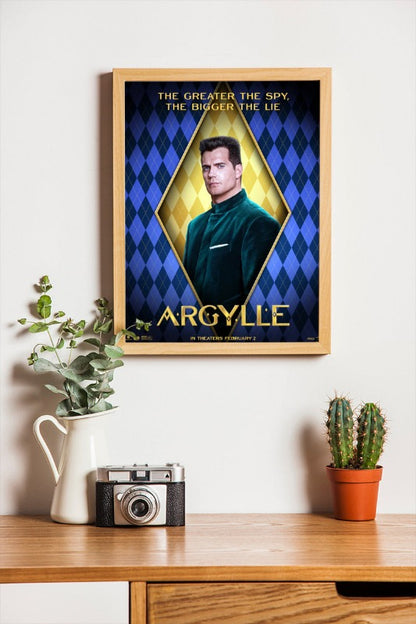 Argylle - framed poster