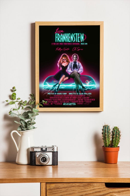 Lisa Frankenstein - framed poster