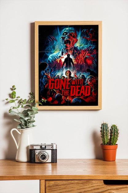 Gone With The Dead - framed poster