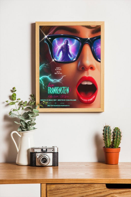 Lisa Frankenstein - framed poster