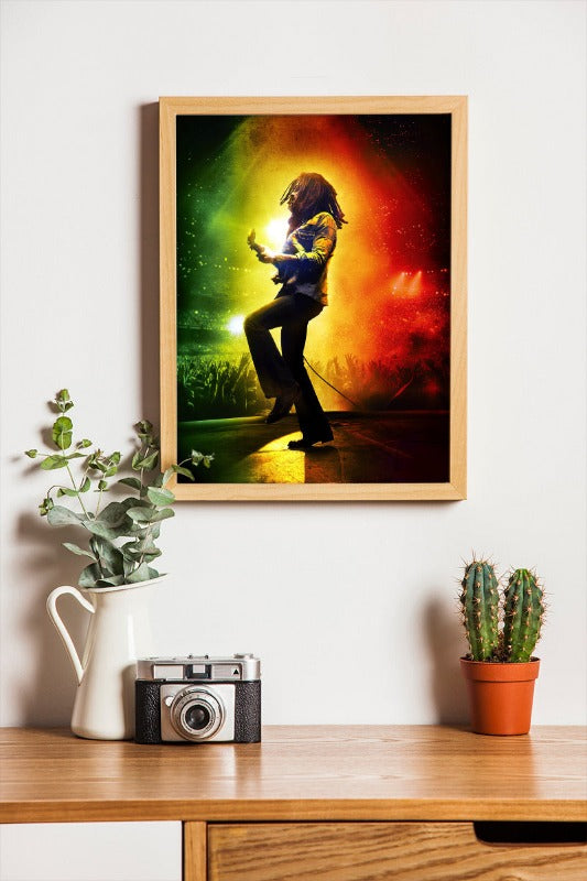 Bob Marley One Love - framed poster