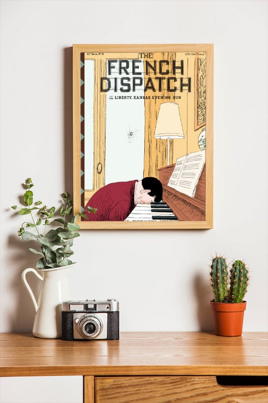 The French Dispatch - framed poster