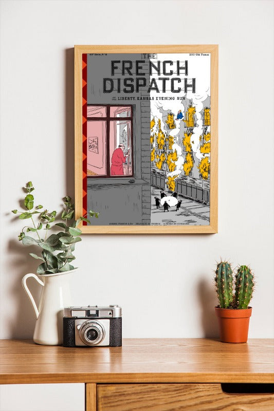 The French Dispatch - framed poster