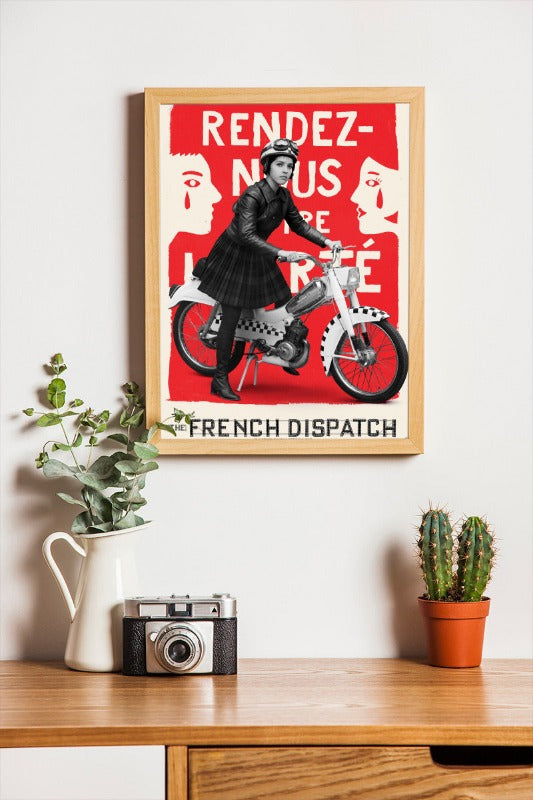 The French Dispatch - framed poster