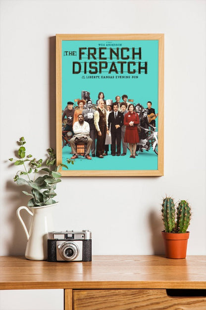 The French Dispatch - framed poster