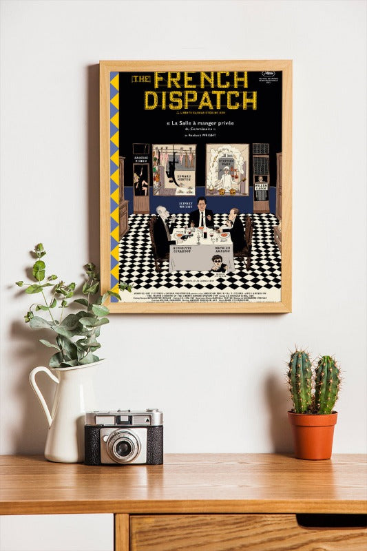 The French Dispatch - framed poster