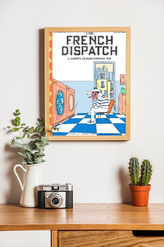 The French Dispatch - framed poster