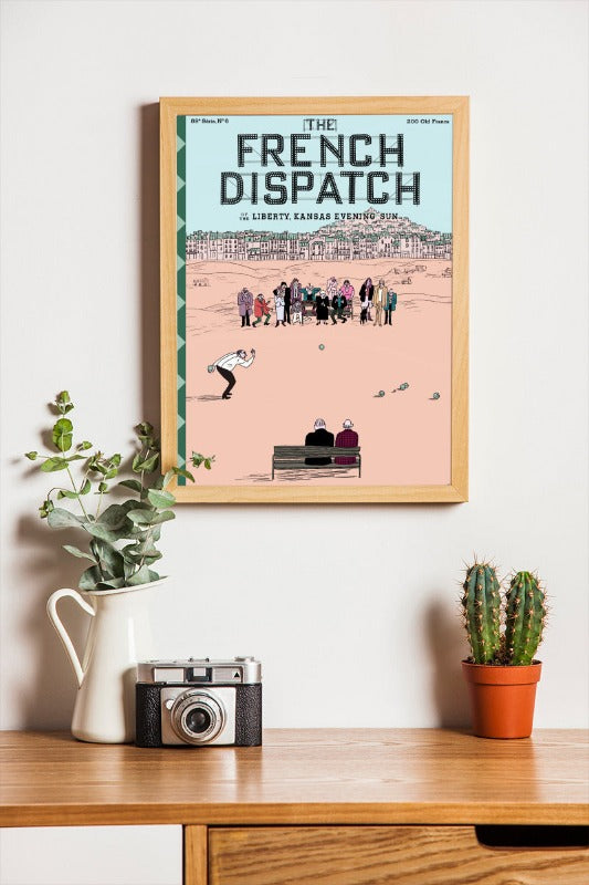 The French Dispatch - framed poster