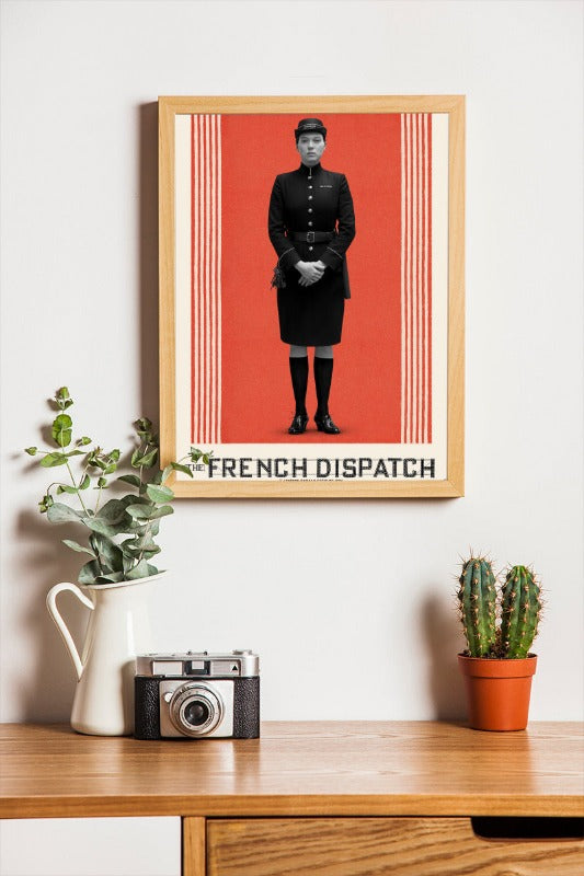 The French Dispatch - framed poster