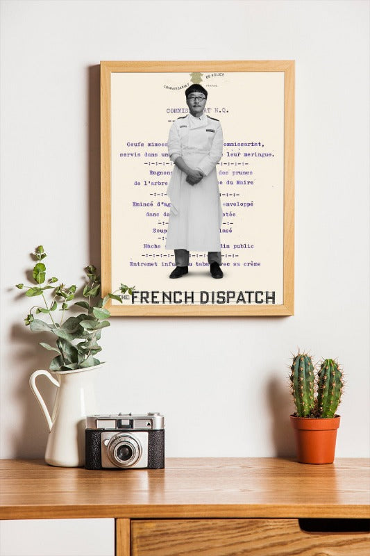 The French Dispatch - framed poster