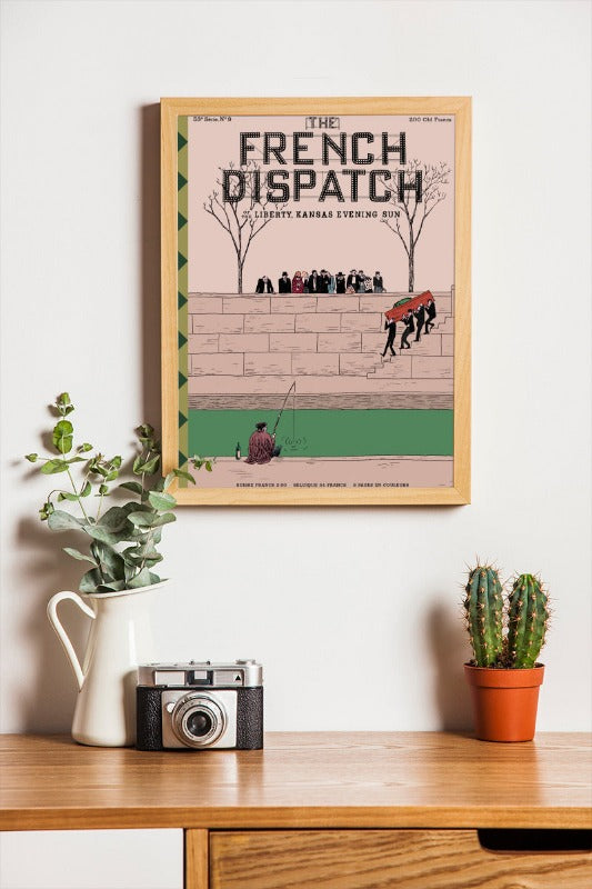 The French Dispatch - framed poster