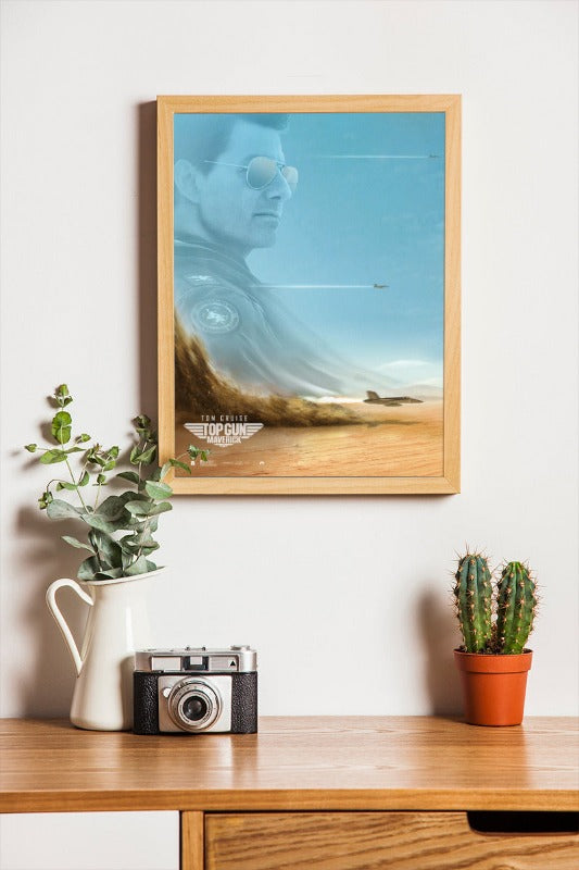 Top Gun Maverick - framed poster