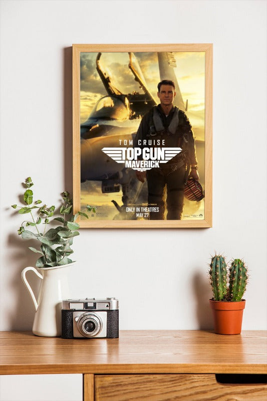 Top Gun Maverick - framed poster