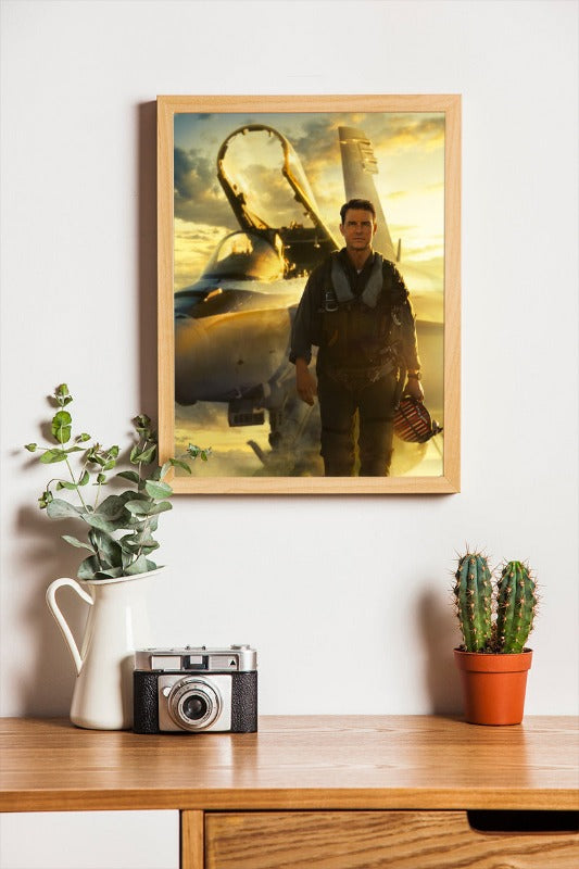 Top Gun Maverick - framed poster