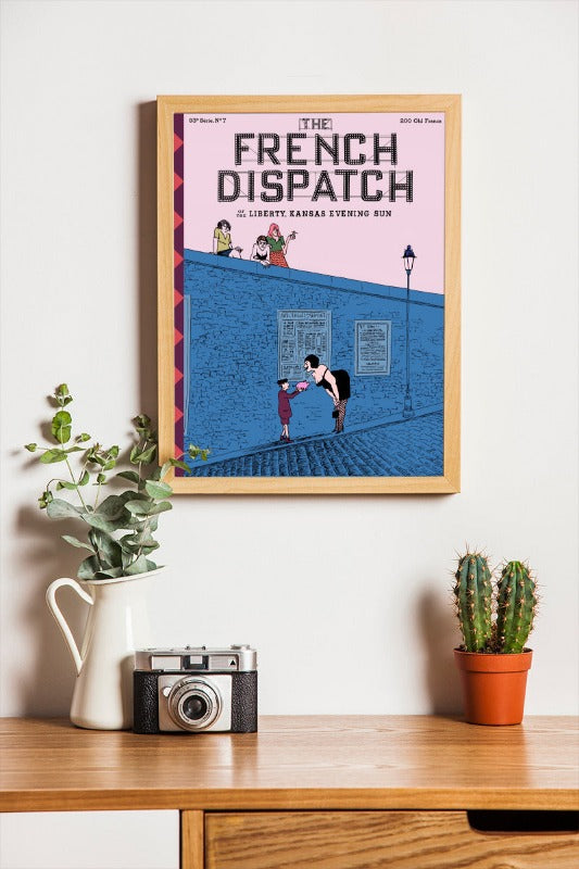 The French Dispatch - framed poster