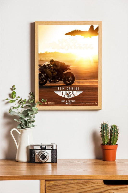 Top Gun Maverick - framed poster