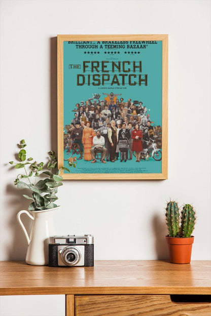 The French Dispatch - framed poster