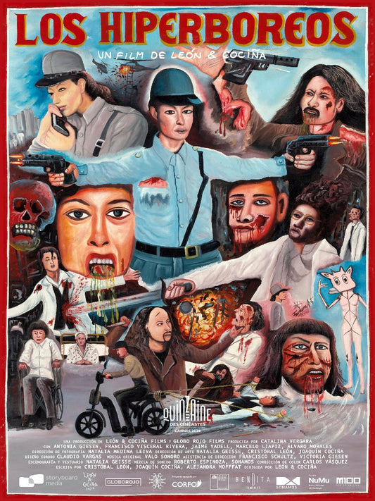 Los Hiperboreos  paper poster