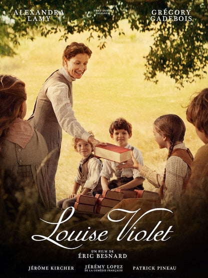 Louise Violet paper poster