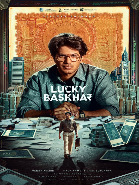 Lucky Baskhar aper poster