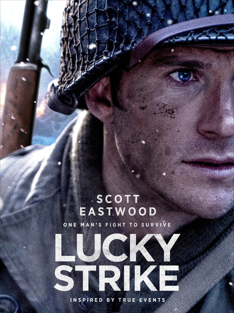 Lucky Strike paper poster