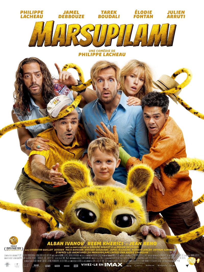 Marsupilami paper poster
