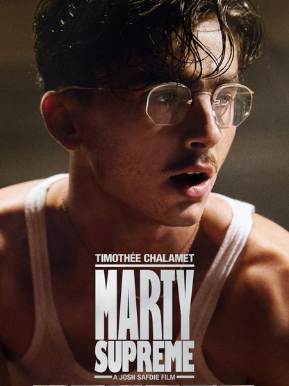 Marty Supreme paper poster