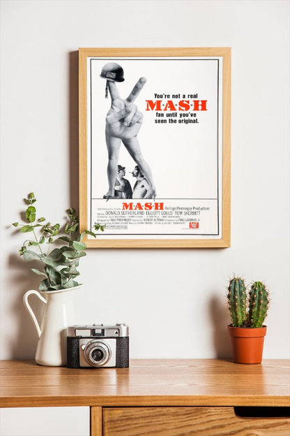 MASH - framed poster