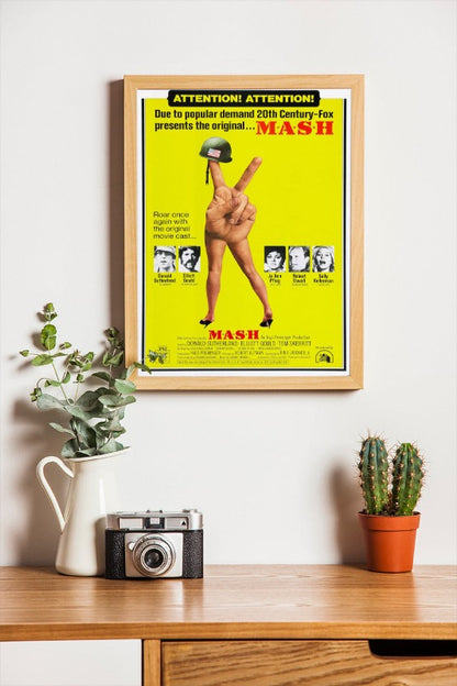 MASH - framed poster