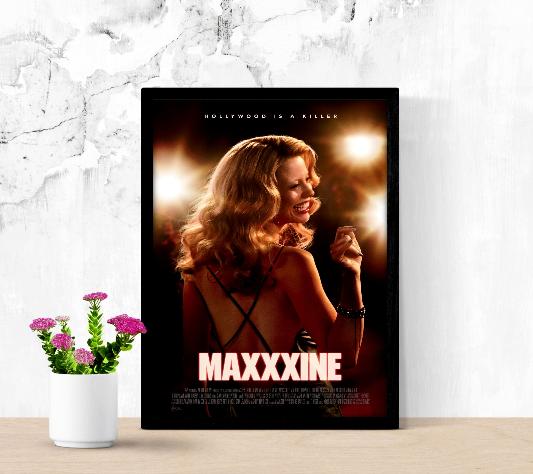 Maxxxine framed poster