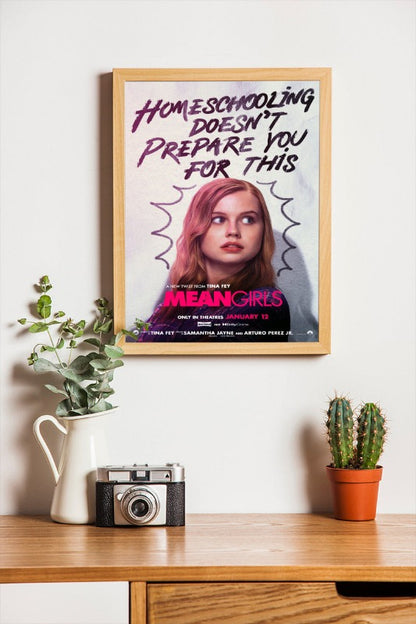 Mean Girls - framed poster