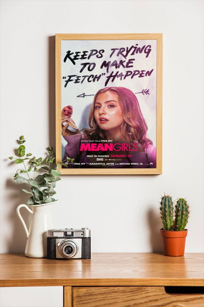 Mean Girls - framed poster