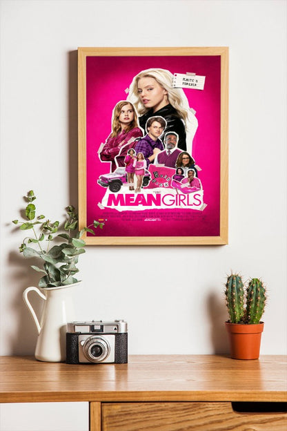 Mean Girls - framed poster