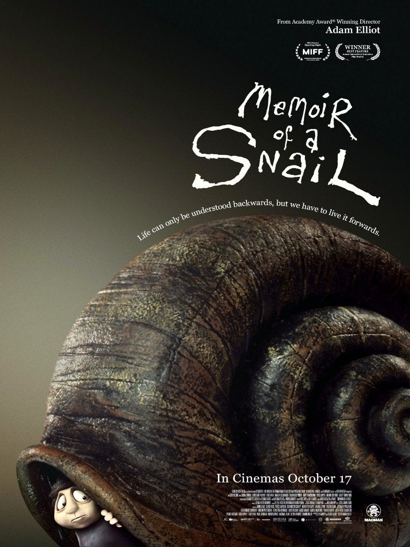 Memoir of a Snail paper poster