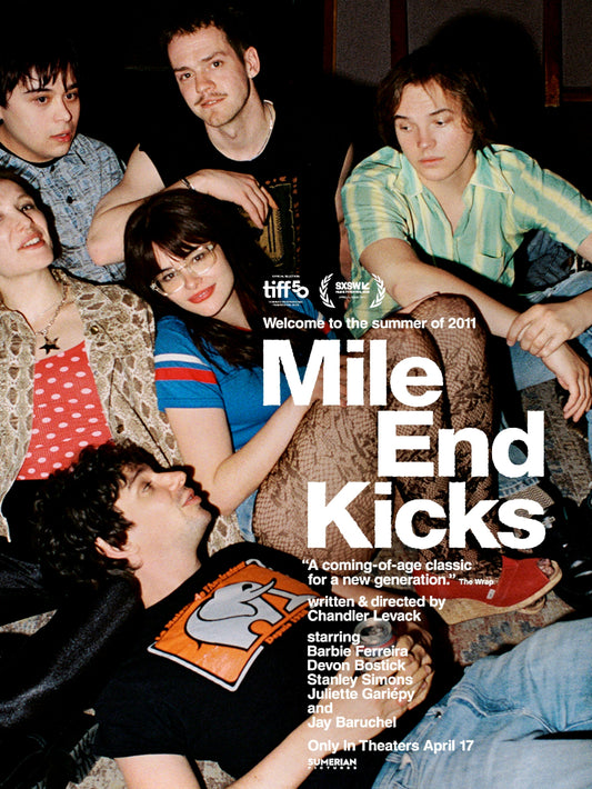 Mile End Kicks paper poster