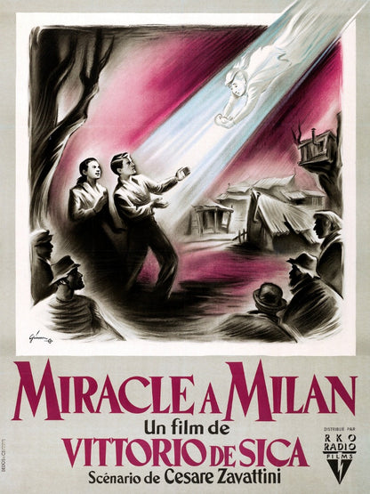 Miracle a Milan - poster