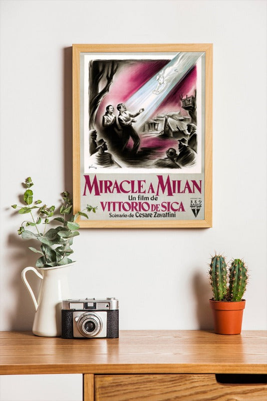 Miracle a Milan - framed poster