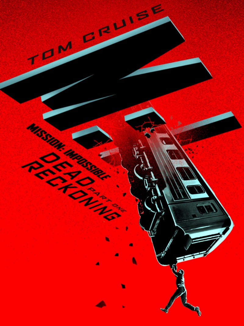 Mission Impossible Dead Reckoning - paper poster – postercinema